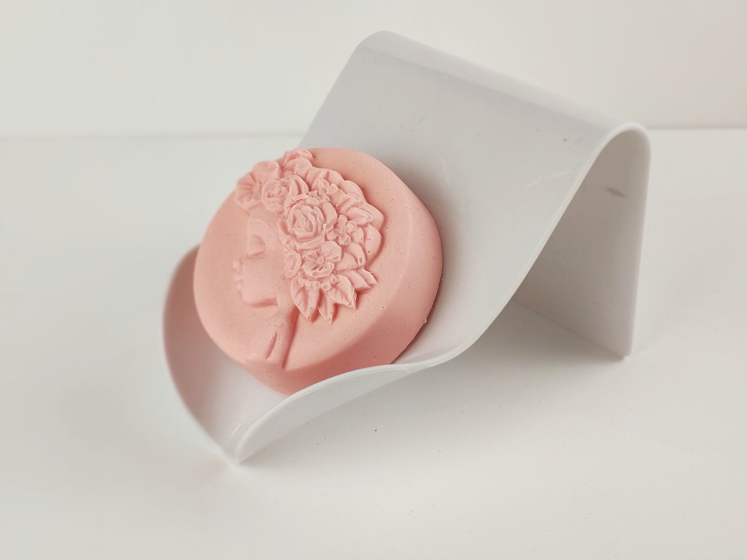 Jabonera blanca para la ducha Jabonera blanca para la ducha