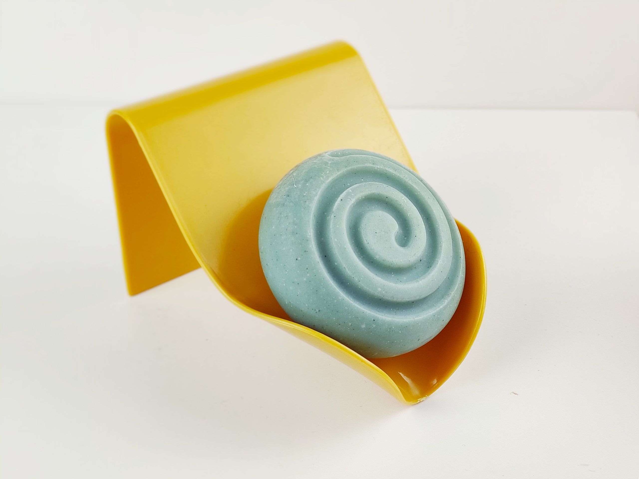 Jabonera amarilla para la ducha Jabonera amarilla para la ducha