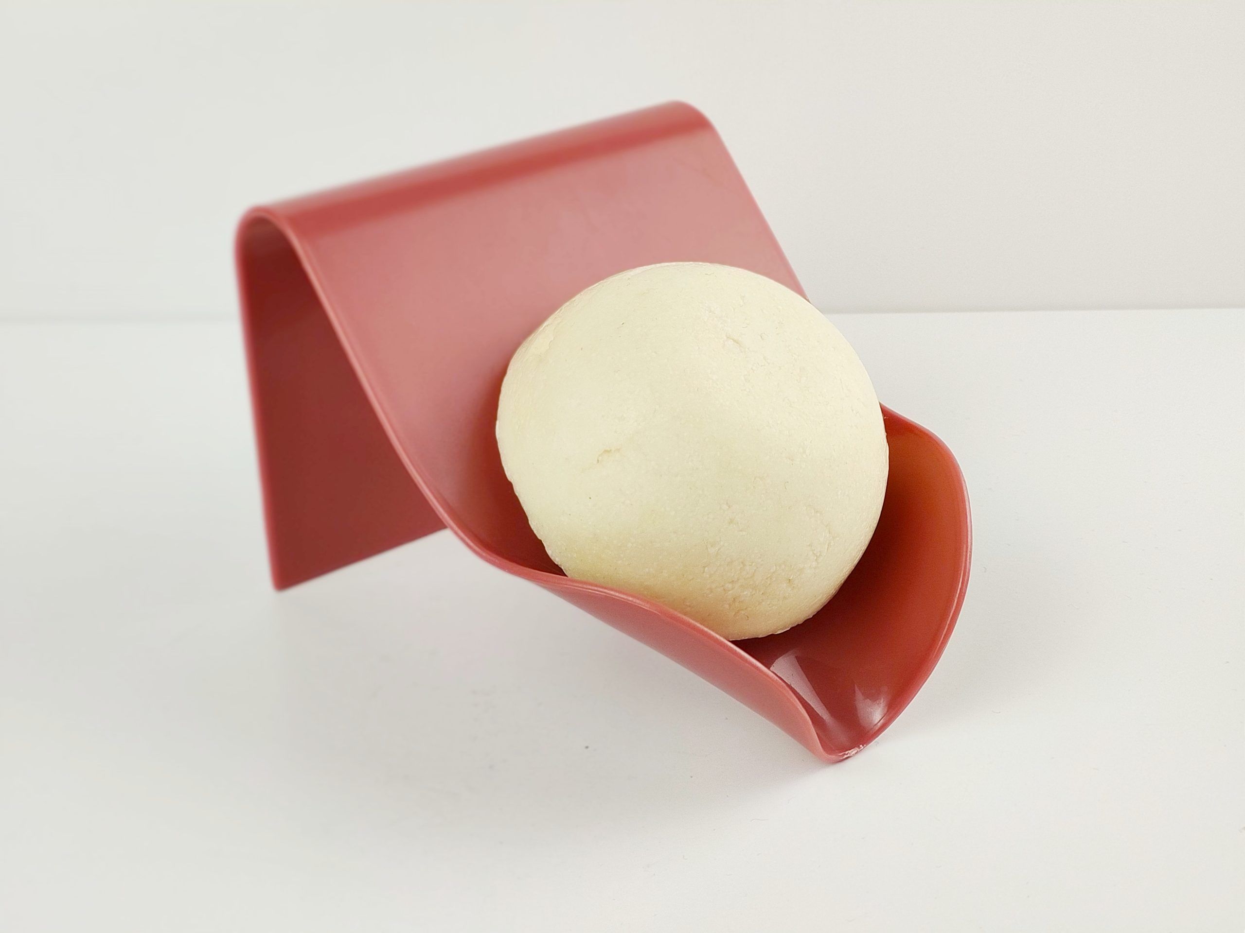 Jabonera rojo teja para la ducha Jabonera rojo teja para la ducha