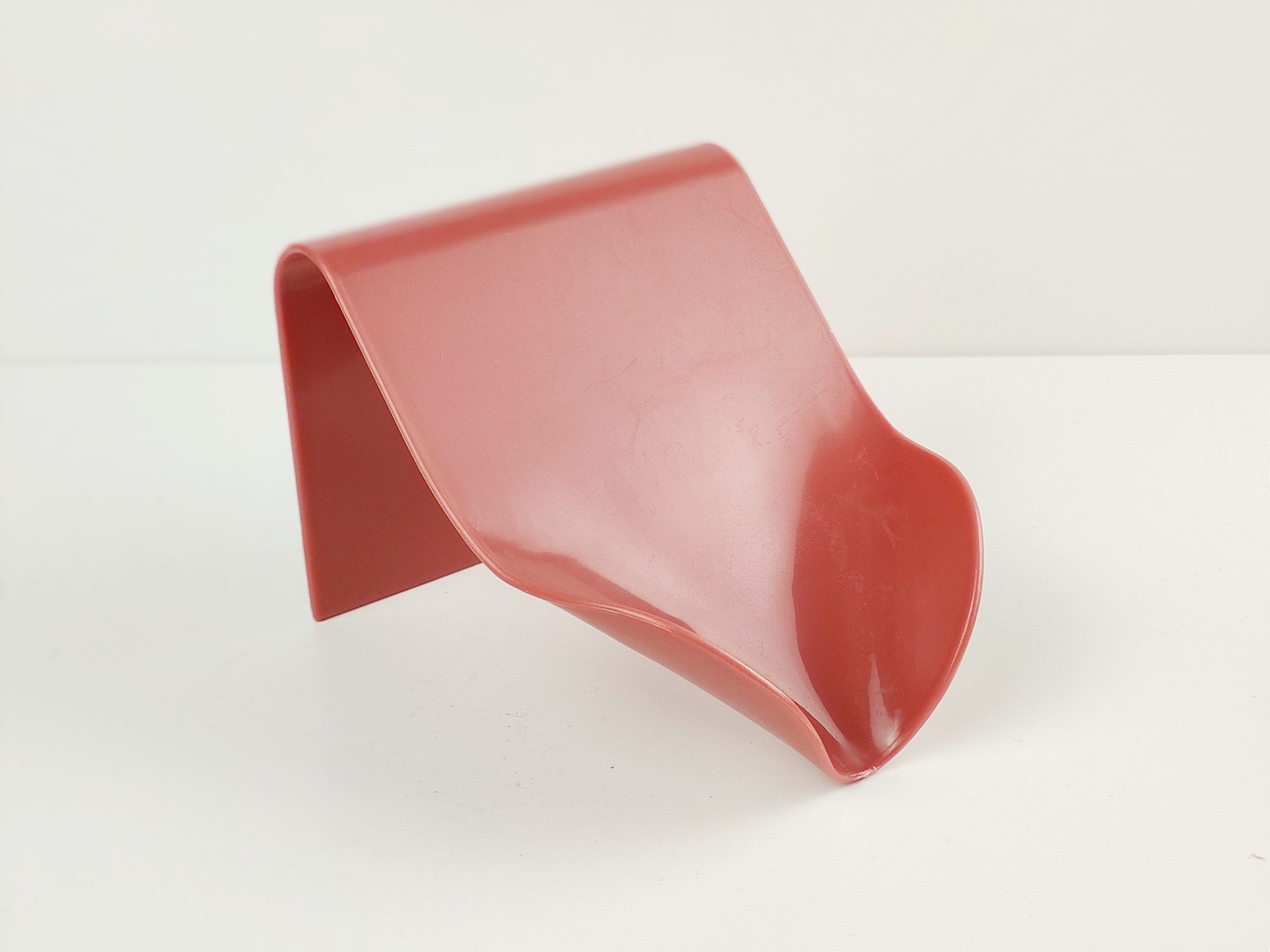 Jabonera rojo teja para la ducha Jabonera rojo teja para la ducha