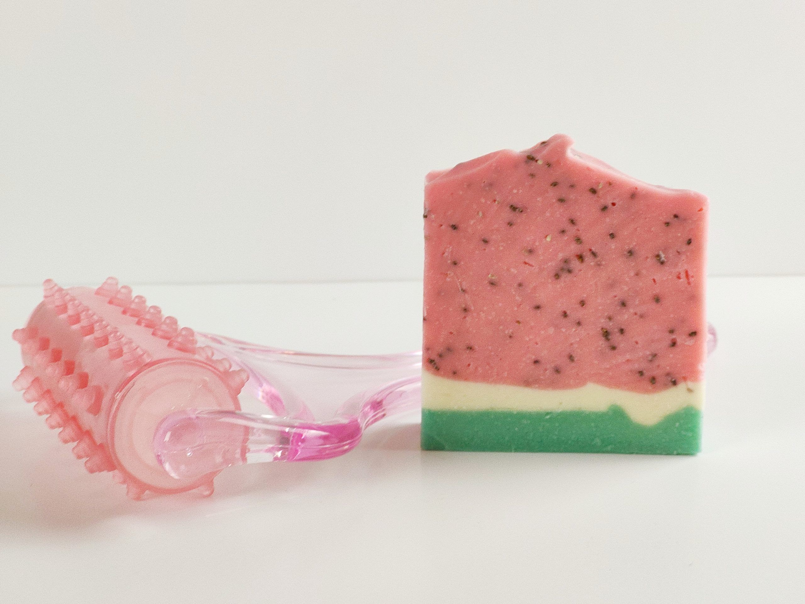 Jabón exfoliante  ligero de sandía Jabón exfoliante ligero de sandía