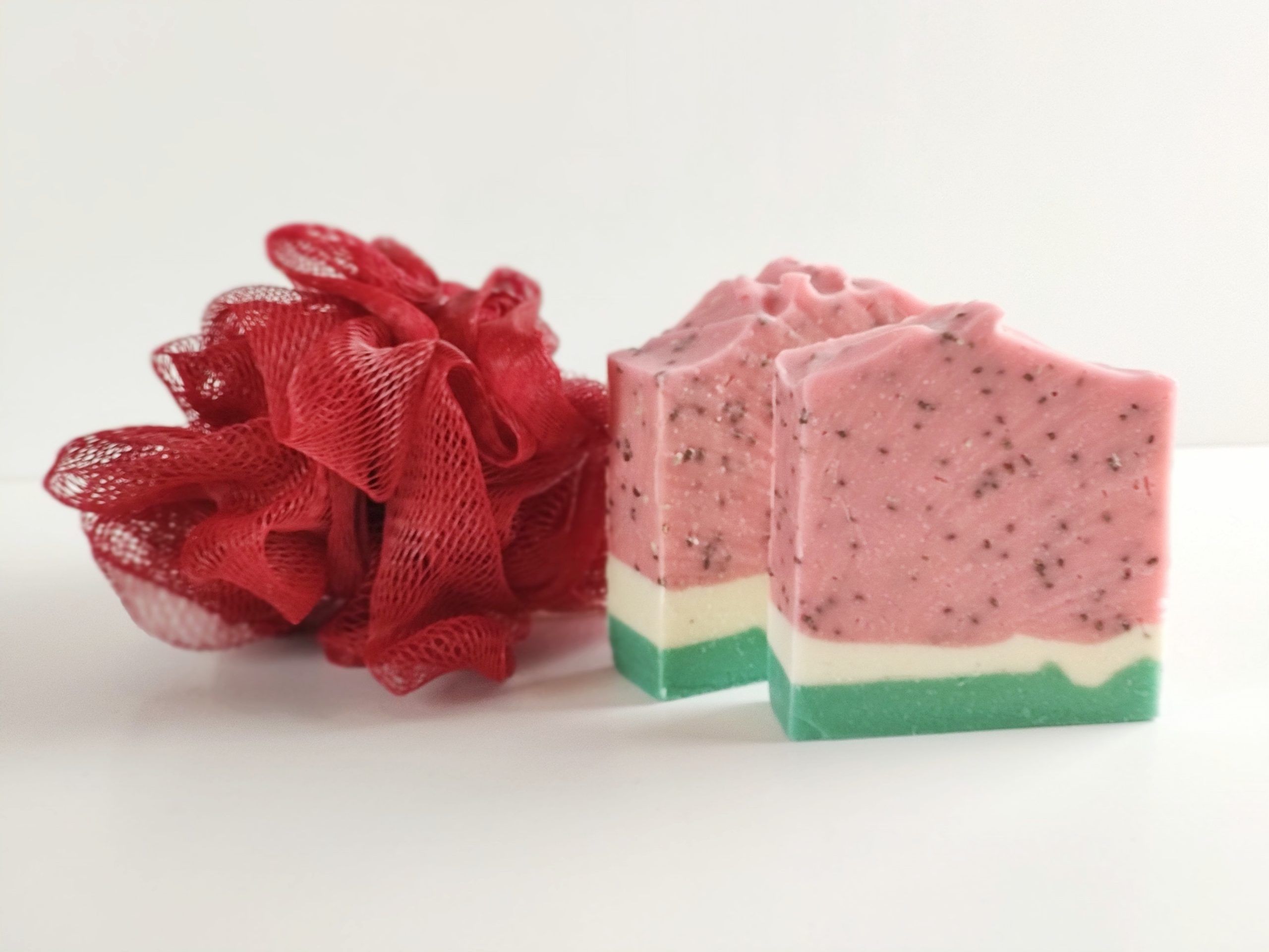 Jabón exfoliante de sandía Jabón exfoliante de sandía